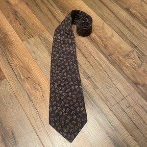 Peter Thomas by Superba Patterned Tie Pure Silk Made in  USA